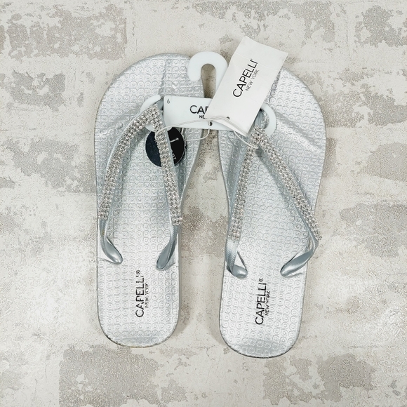 New Bundle of 3 Capelli /Silver/Pink Slip On Sandals E763 - Picture 2 of 8